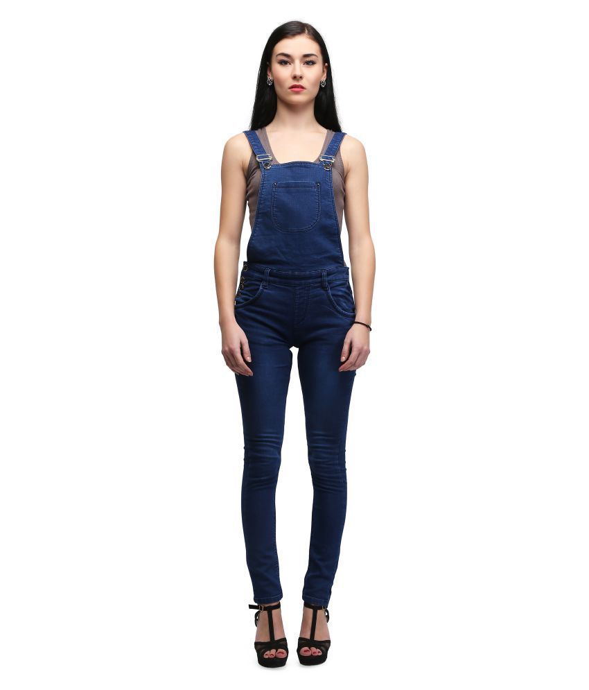 Miss Wow Denim Dungarees - Buy Miss Wow Denim Dungarees Online at Best ...