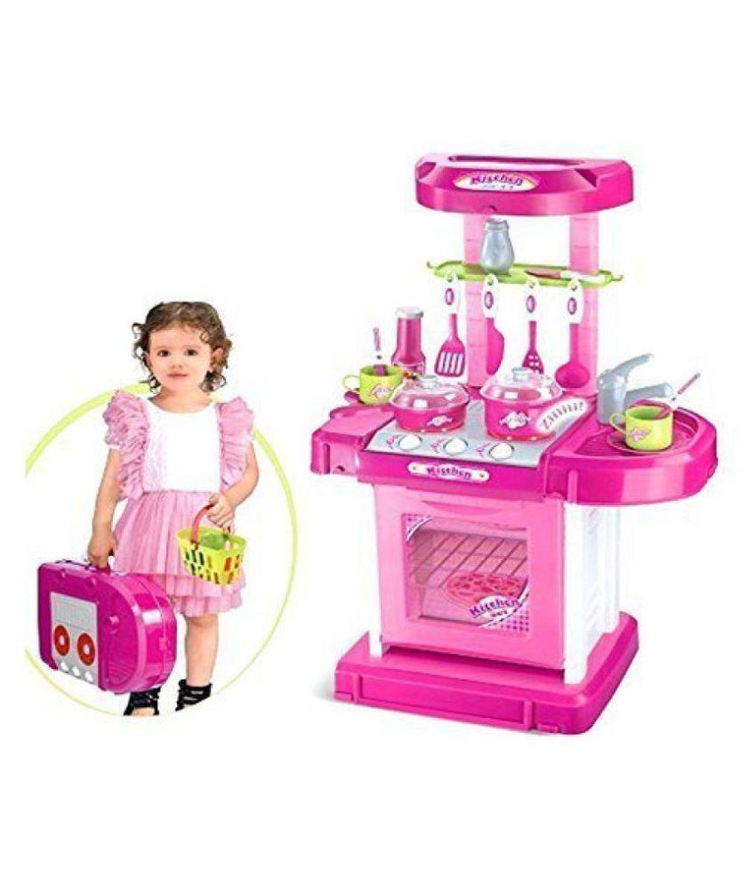  Baby  N Toyys Kids Luxury Battery Operated Kitchen  Cooking 