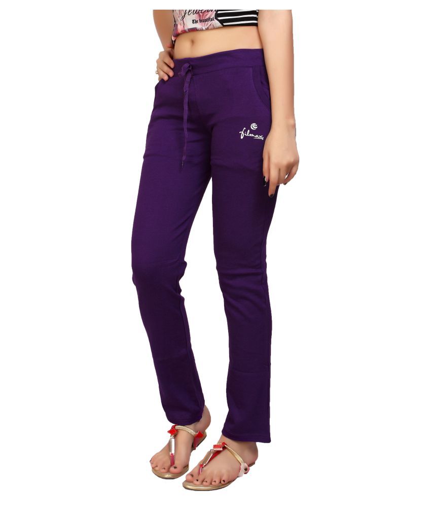 Buy Carrel Cotton Lycra Trackpants Online at Best Prices in India Snapdeal