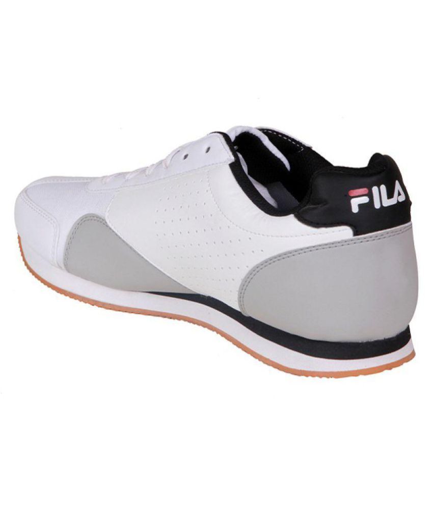 Fila White Running Shoes - Buy Fila White Running Shoes Online at Best Prices in India on Snapdeal