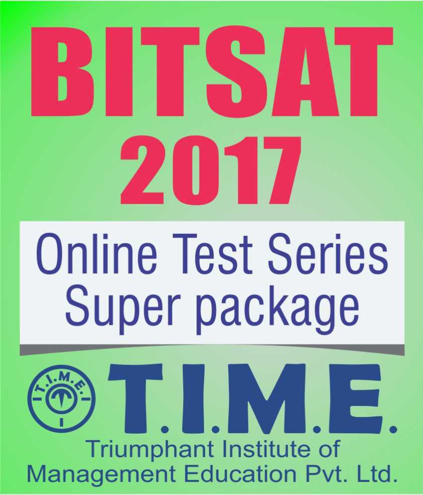 BITSAT Online Test Series (Super Package) by T.I.M.E.: Buy ...