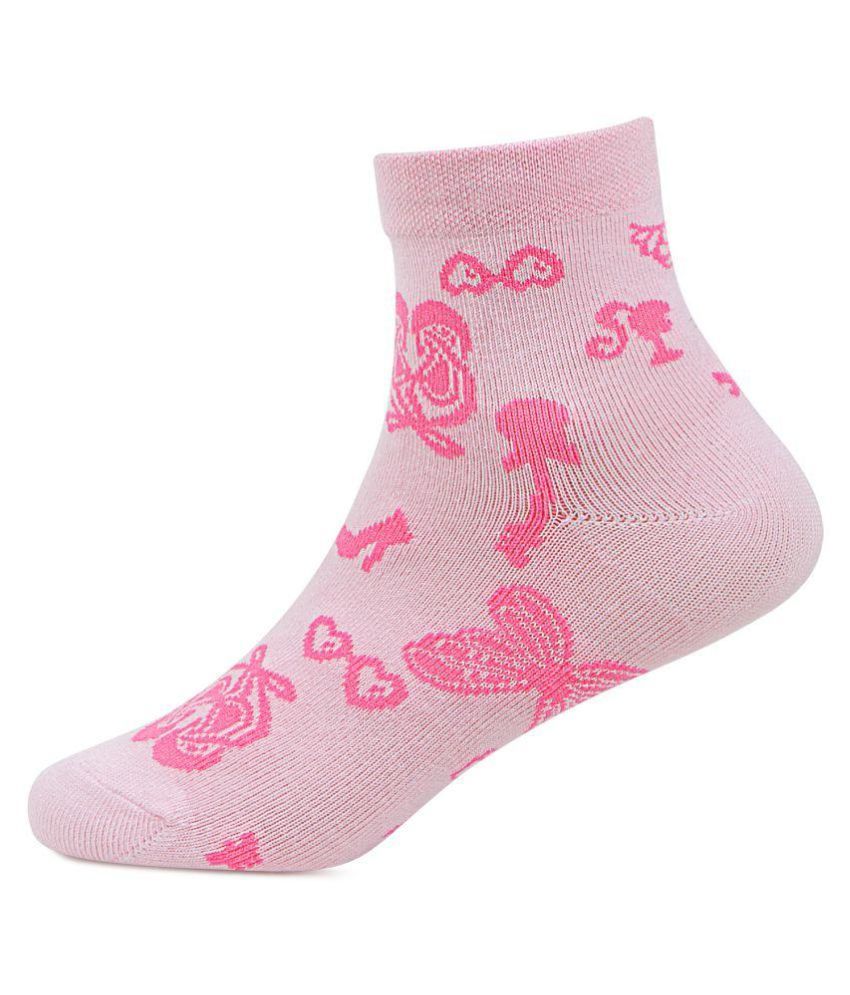 pink barbie socks