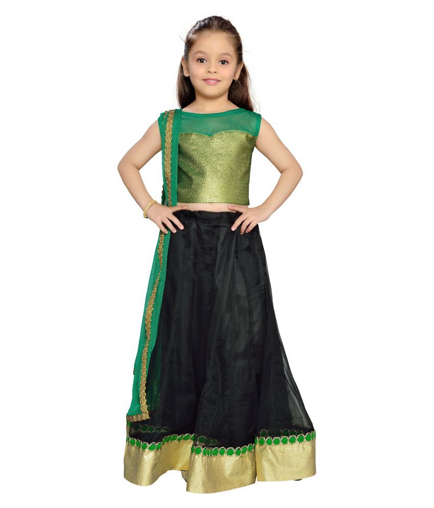 Kay Black Net Lehenga Choli Set - Buy Kay Black Net Lehenga Choli Set Online at Low Price - Snapdeal