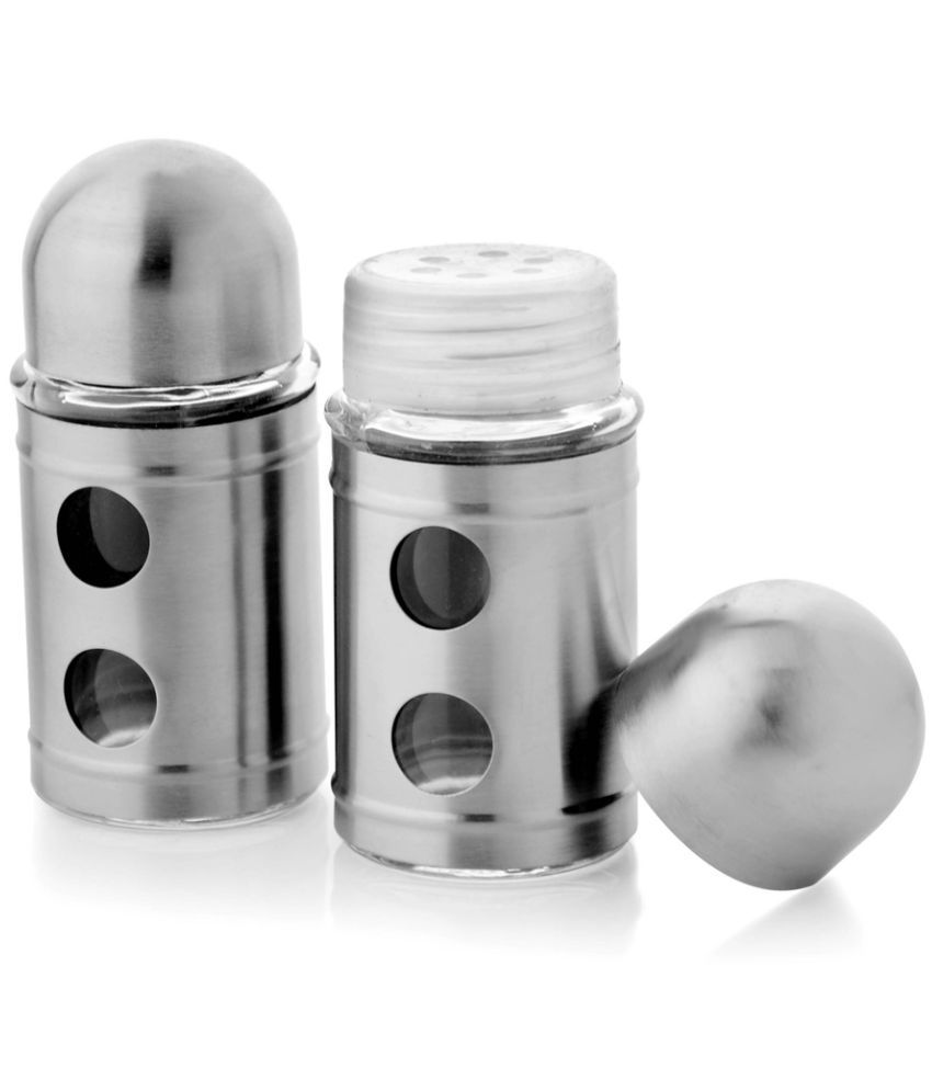     			Mosaic Stainless Steel Salt & Pepper Shaker 2 Pcs