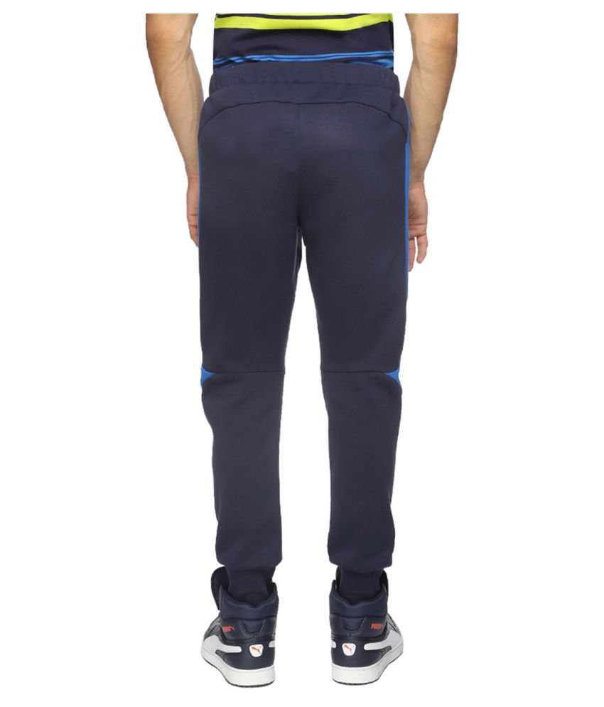 puma blue track pants