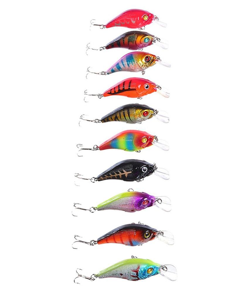 MagiDeal Fishing Lures Pack of 10 Buy Online at Best Price on Snapdeal