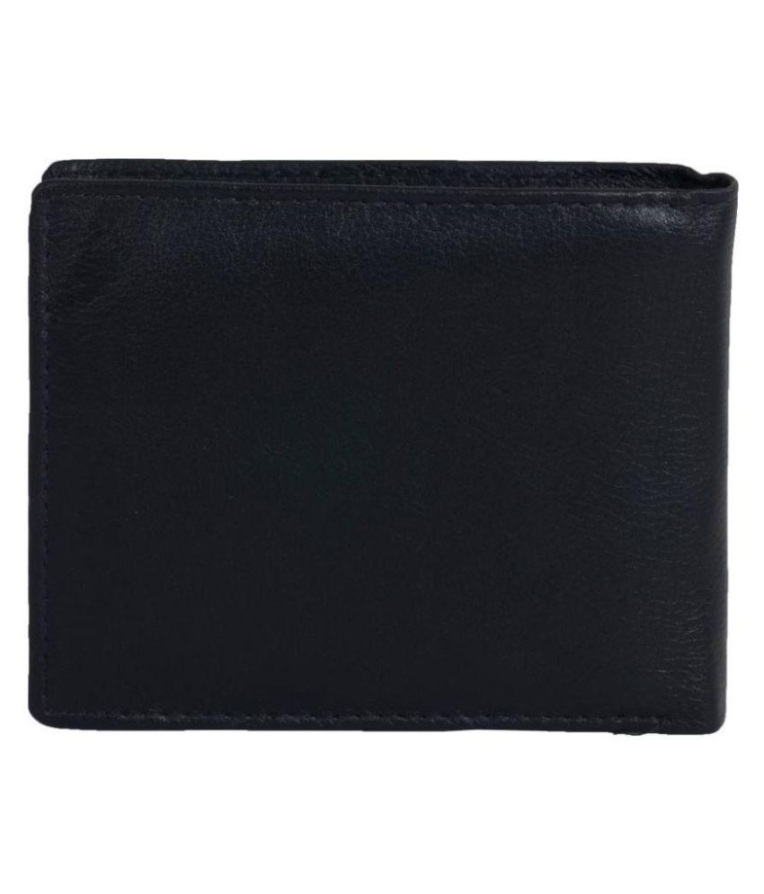 Cosmopolitan Leather Black Formal Regular Wallet: Buy Online at Low ...
