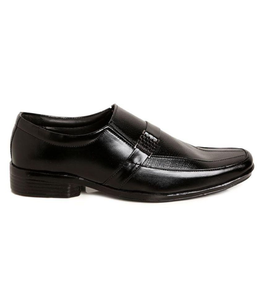 Lockey Black Office Non-Leather Formal Shoes Price in India- Buy Lockey ...