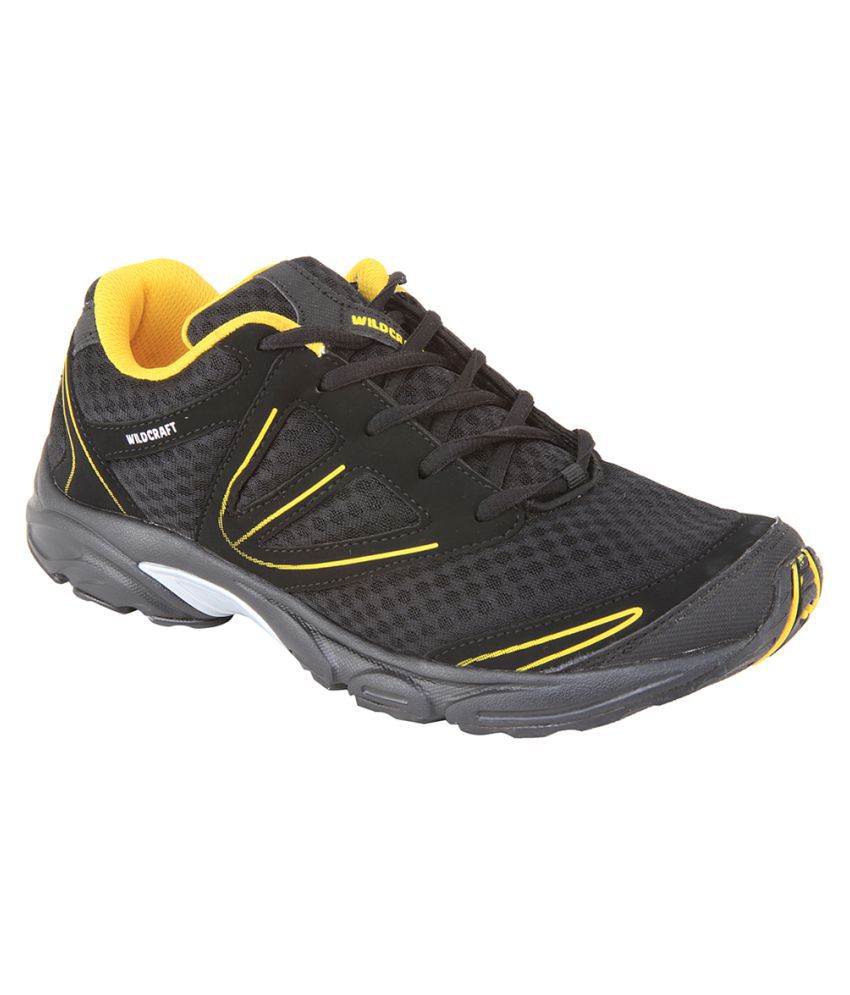 Wildcraft Black Running Shoes: Buy Online at Best Price on Snapdeal
