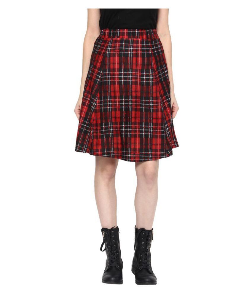 Download Buy Veronique Cotton Skater Skirt Online at Best Prices in ...