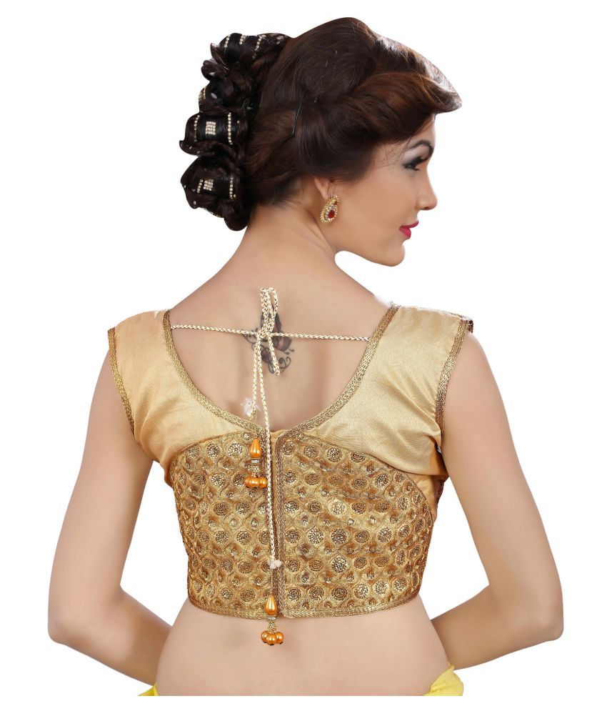 golden blouse online shopping
