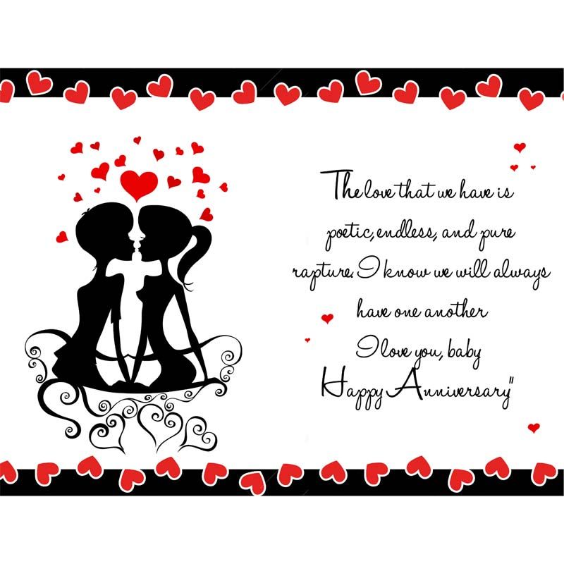 alwaysgift happy anniversary dear wife Greeting Card: Buy Online at ...