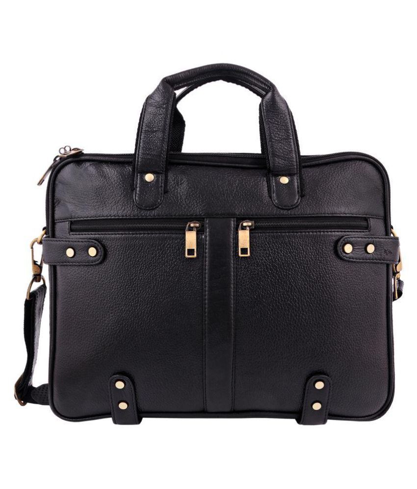 black office handbag