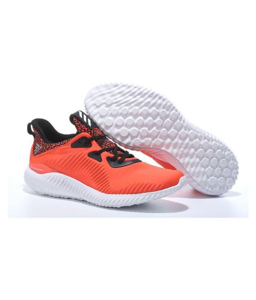 Adidas Alphabounce Orange Running Shoes - Buy Adidas Alphabounce Orange ...