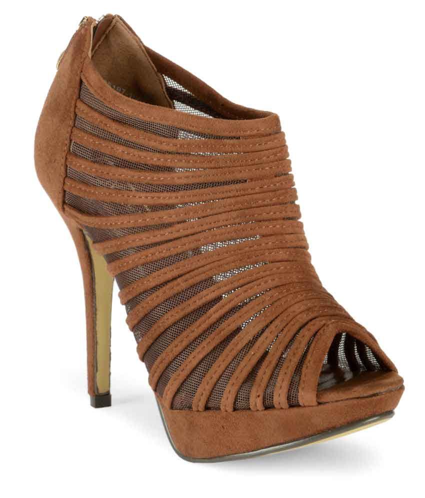 tan pumps flat