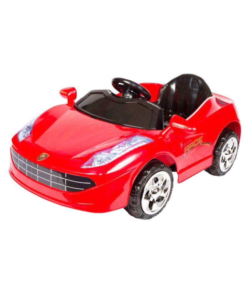 a red toy car