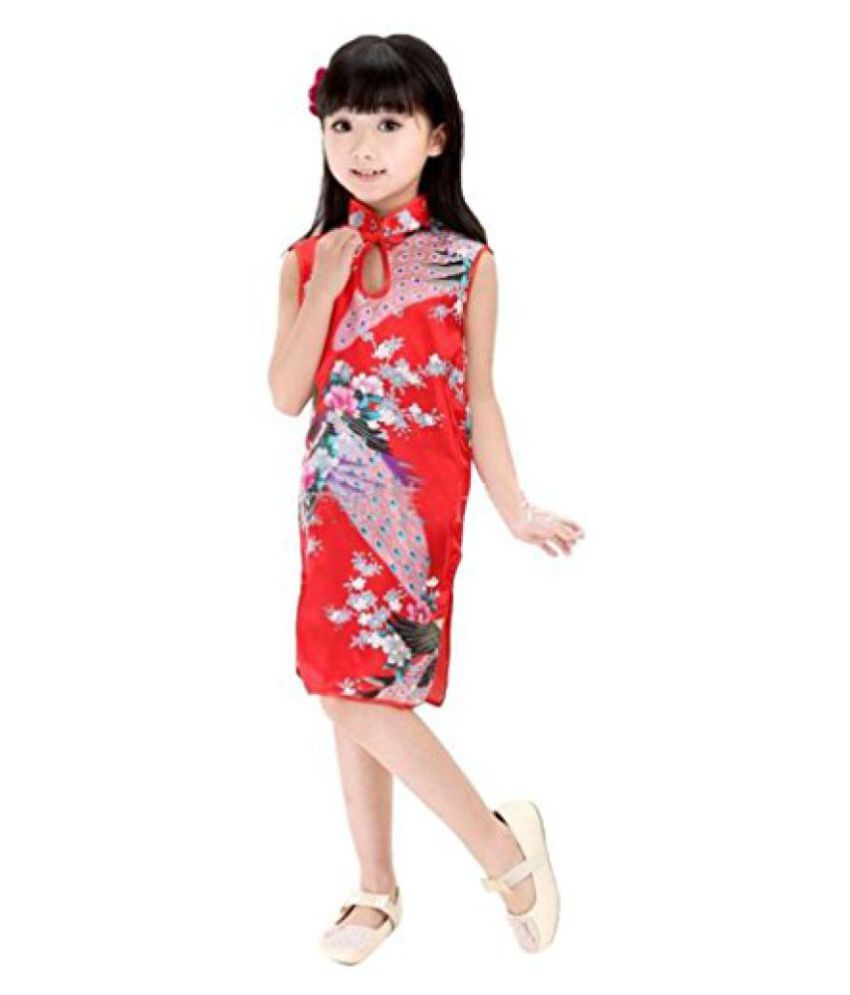 qipao dress red