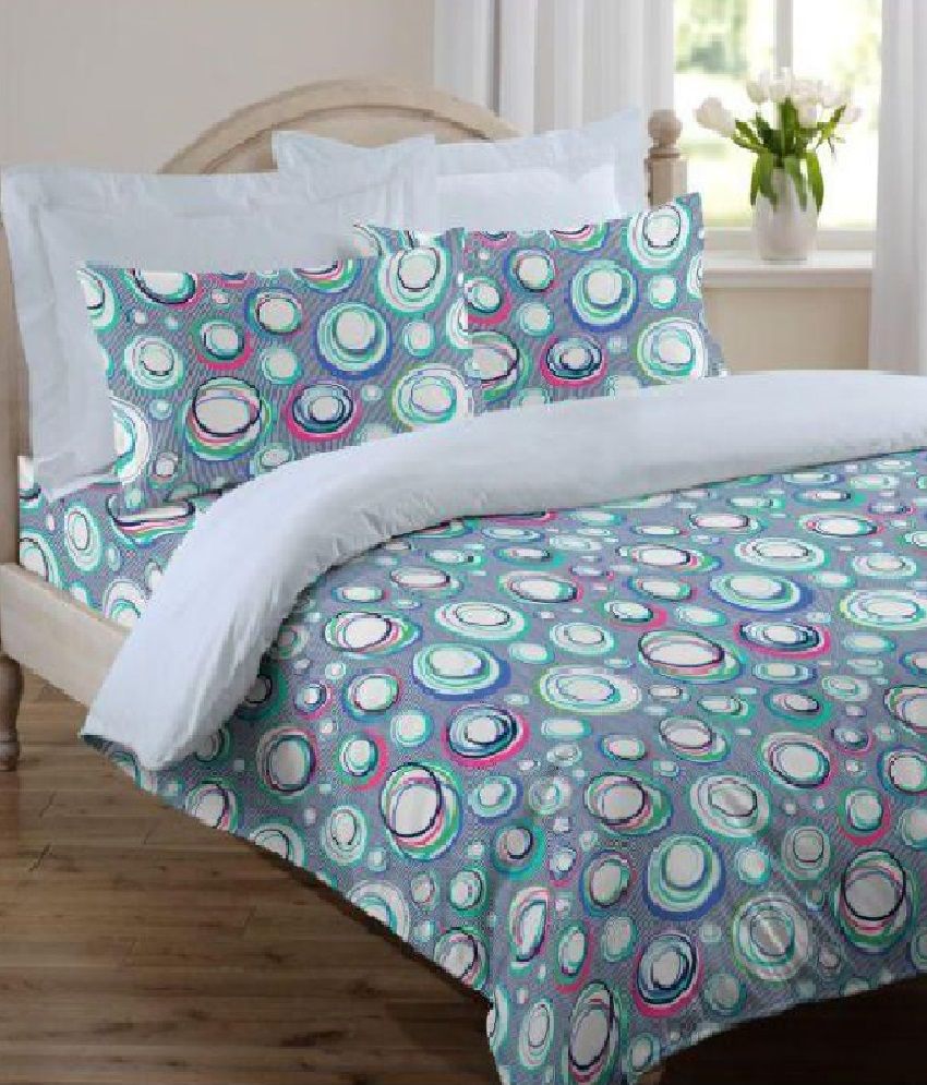 Welhome Double Poly Cotton Printed Bed Sheet Buy Welhome Double Poly