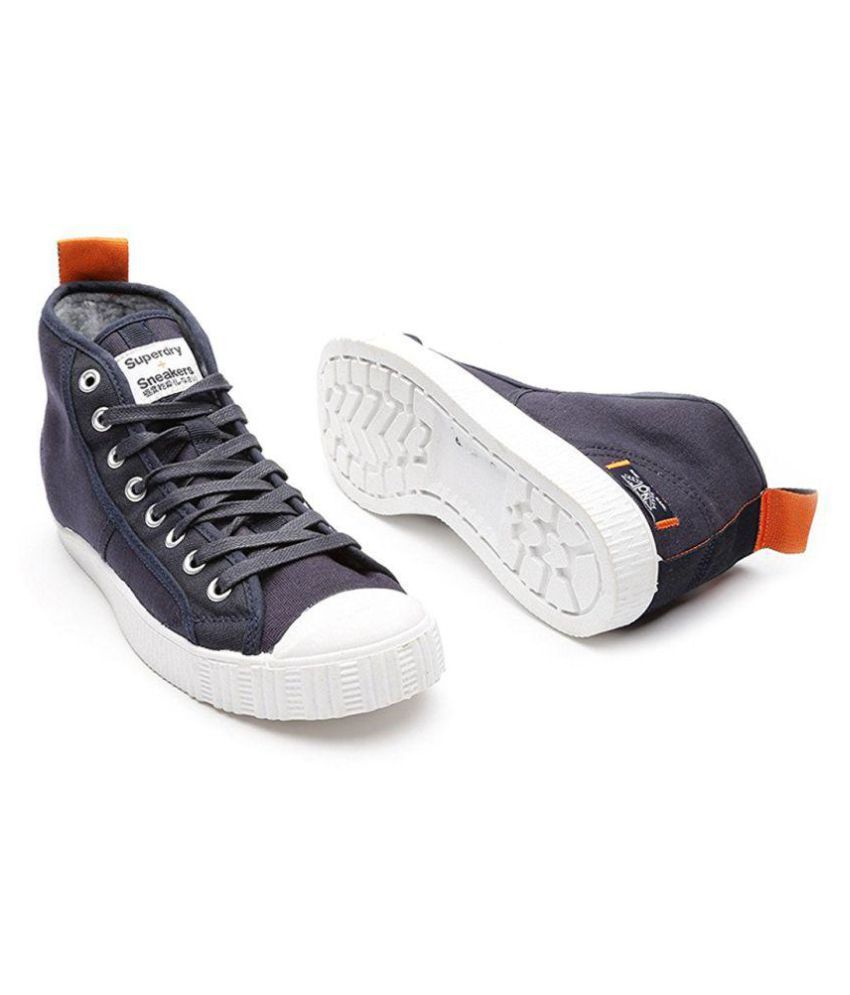 Fordampe deres Cosmic Superdry Sneakers Navy Casual Shoes - Buy Superdry Sneakers Navy Casual  Shoes Online at Best Prices in India on Snapdeal
