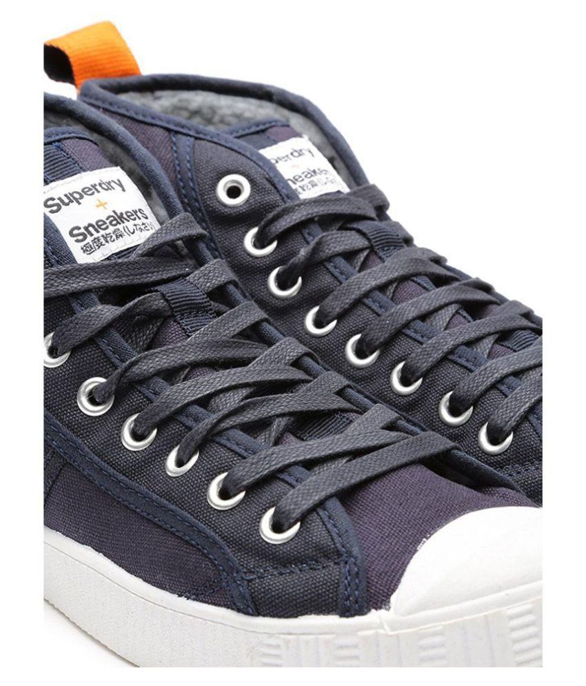 Superdry Navy Shoes - Buy Superdry Sneakers Navy Casual Shoes Online at in India on Snapdeal