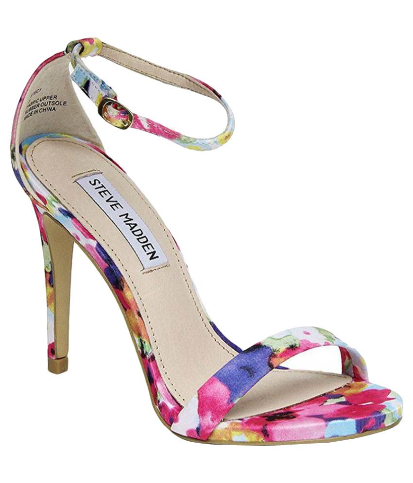 Steve Madden Multi Color Stiletto Heels Price in India- Buy Steve ...