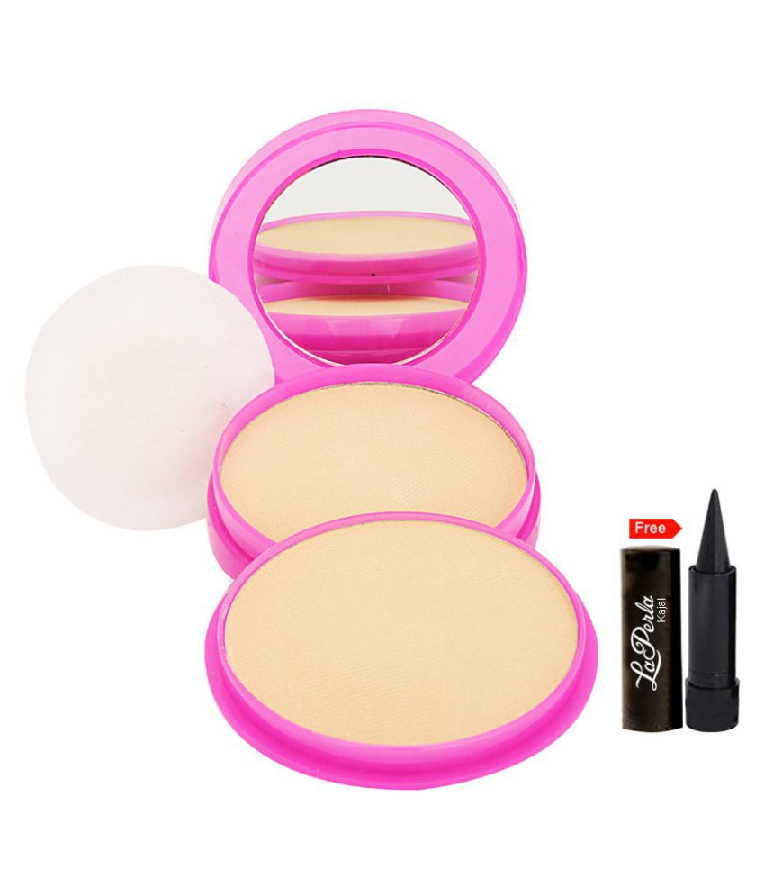     			ADS Perfect Coverage  2in1 Compact  Pressed Powder Free Good Choice Kajal Beige 22 gm