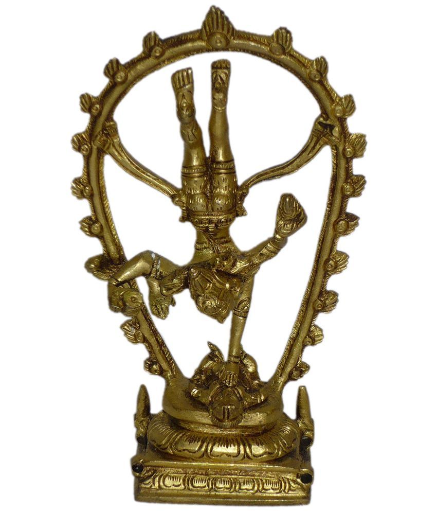 Brass Metal Statue Of Lord Natraj (Lord Of Dance) in Fine Finishing