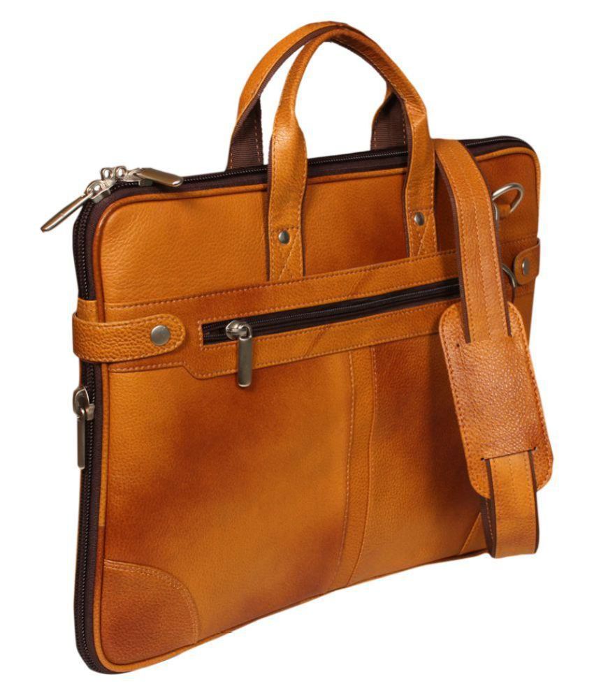 Leather World Laptop Bag Brown Leather Office Bag Buy Leather World