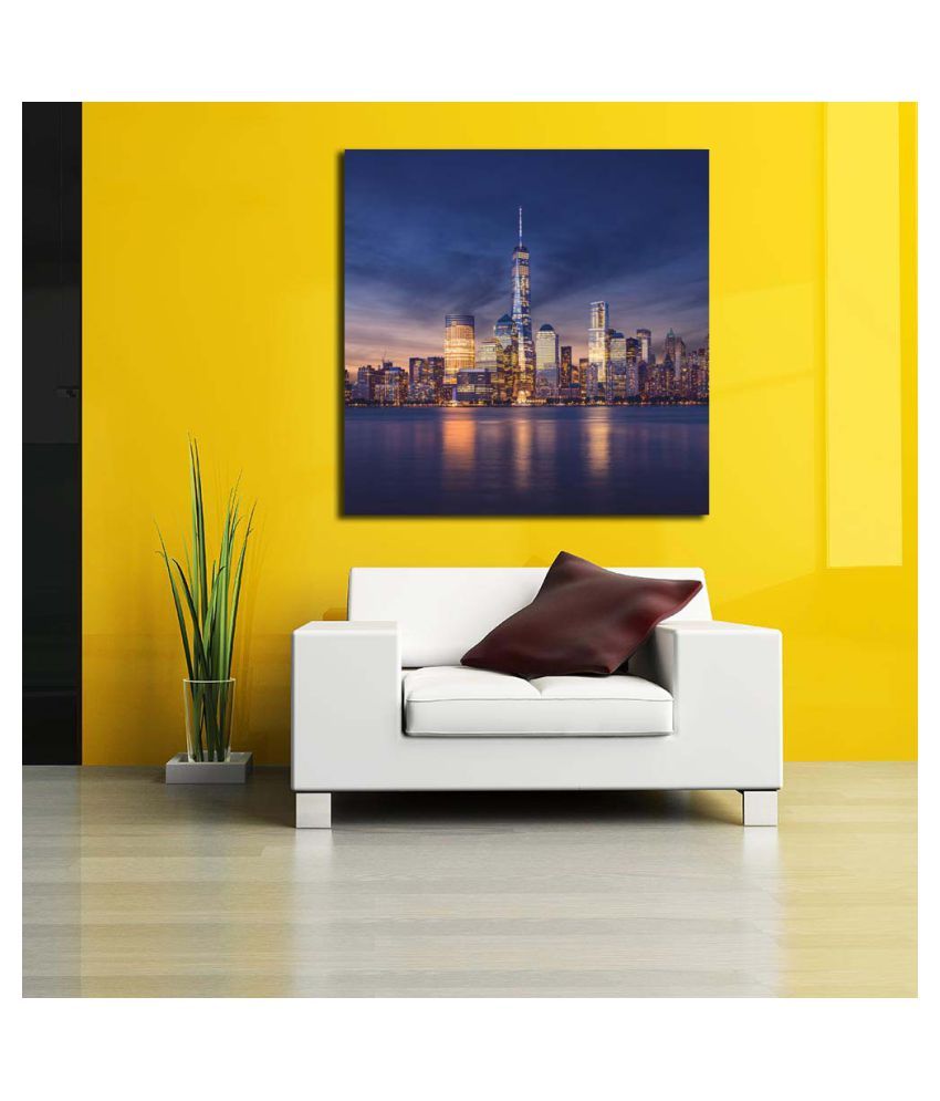 Pitaara Box New York City Manhattan After Sunset, USA PVC Vinyl