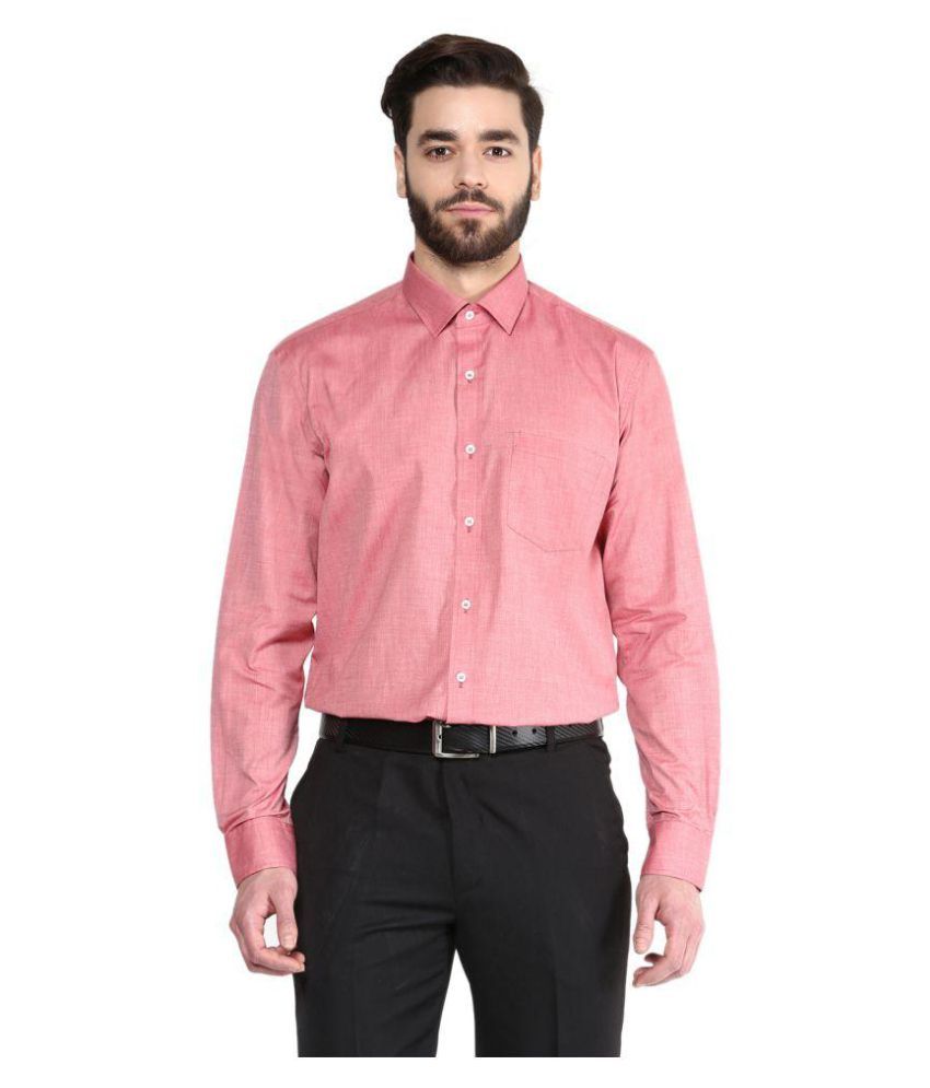 mens pink formal shirts uk