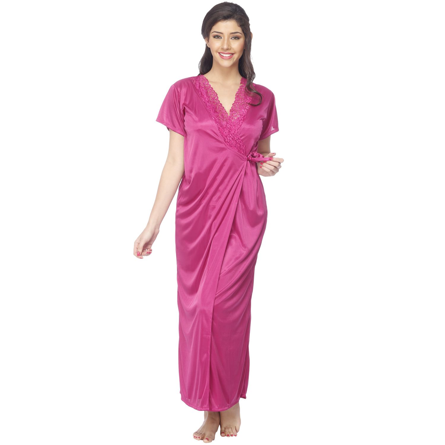 Buy Vixenwrap Satin Nighty & Night Gowns Online at Best Prices in India