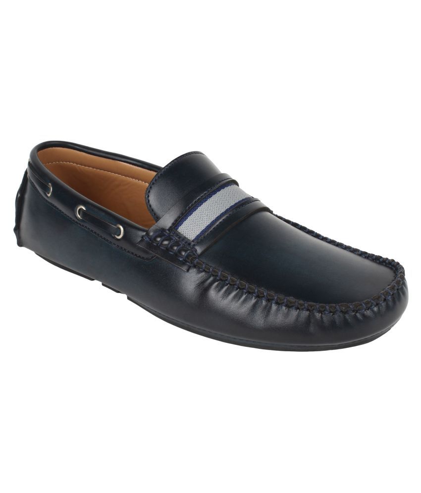 Indian Armour Blue Loafers - Buy Indian Armour Blue Loafers Online at ...