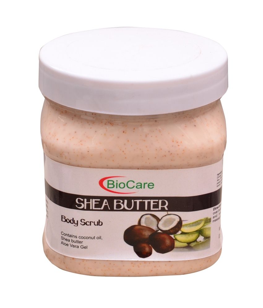 Biocare Shea Butter Body Scrub 500Ml Buy Biocare Shea Butter Body