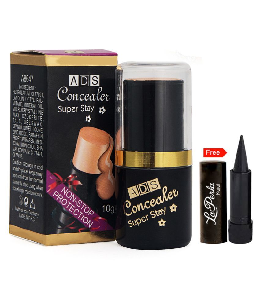     			ADS Super Stay Stick Concealer  Stick Concealer Good Choice Kajal  mL