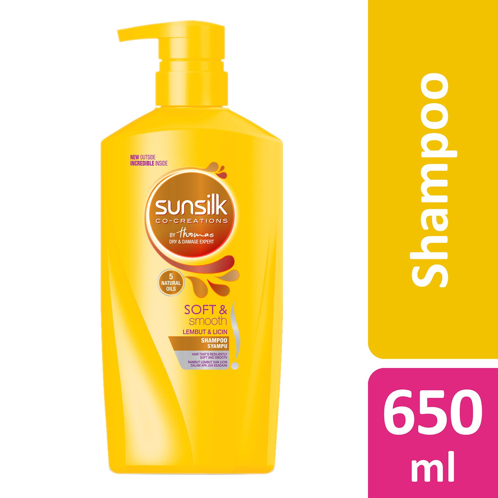 Sunsilk Nourishing Soft & Smooth Shampoo 650ml: Buy ...