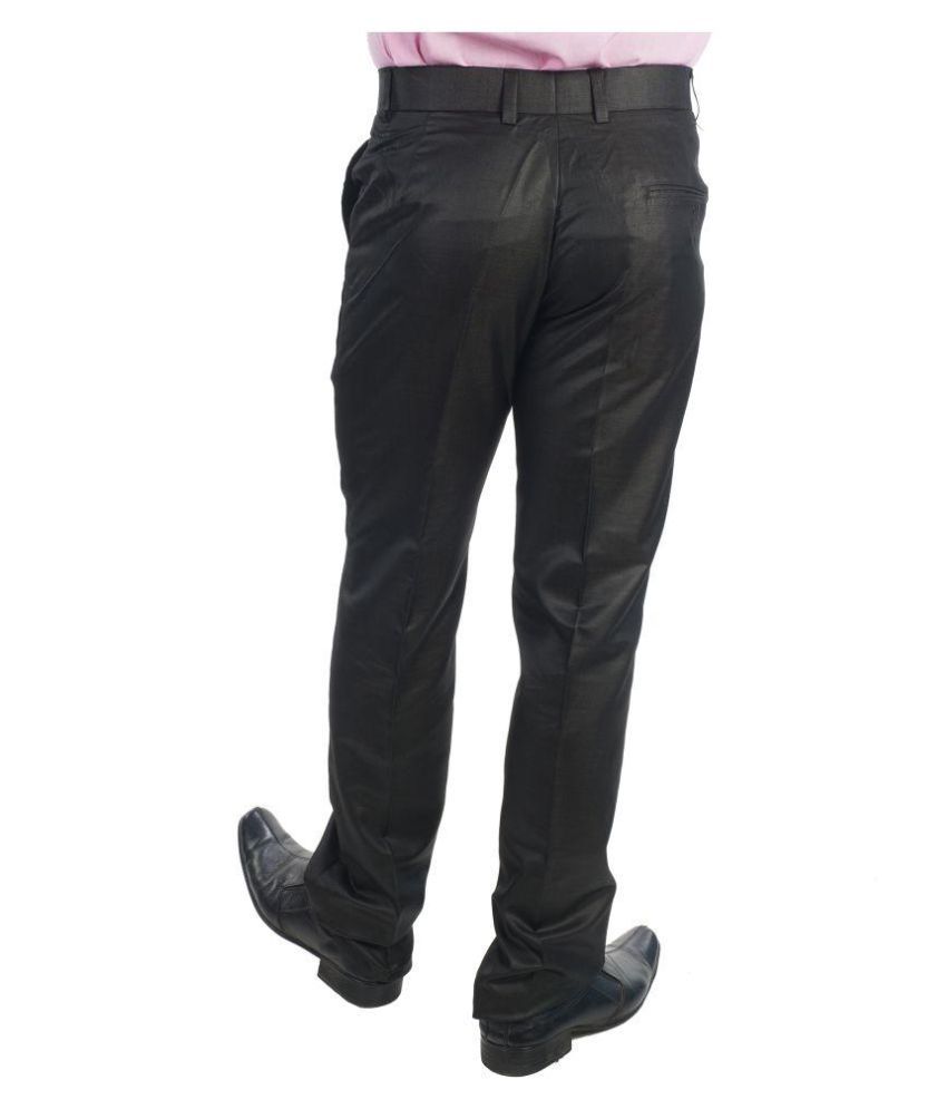 black pleated trousers mens