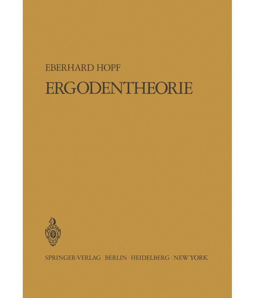 Ergodentheorie Buy Ergodentheorie Online at Low Price in India on Snapdeal