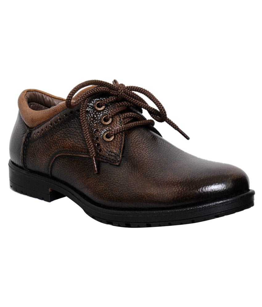 Zoom Brown Party Genuine Leather Formal 