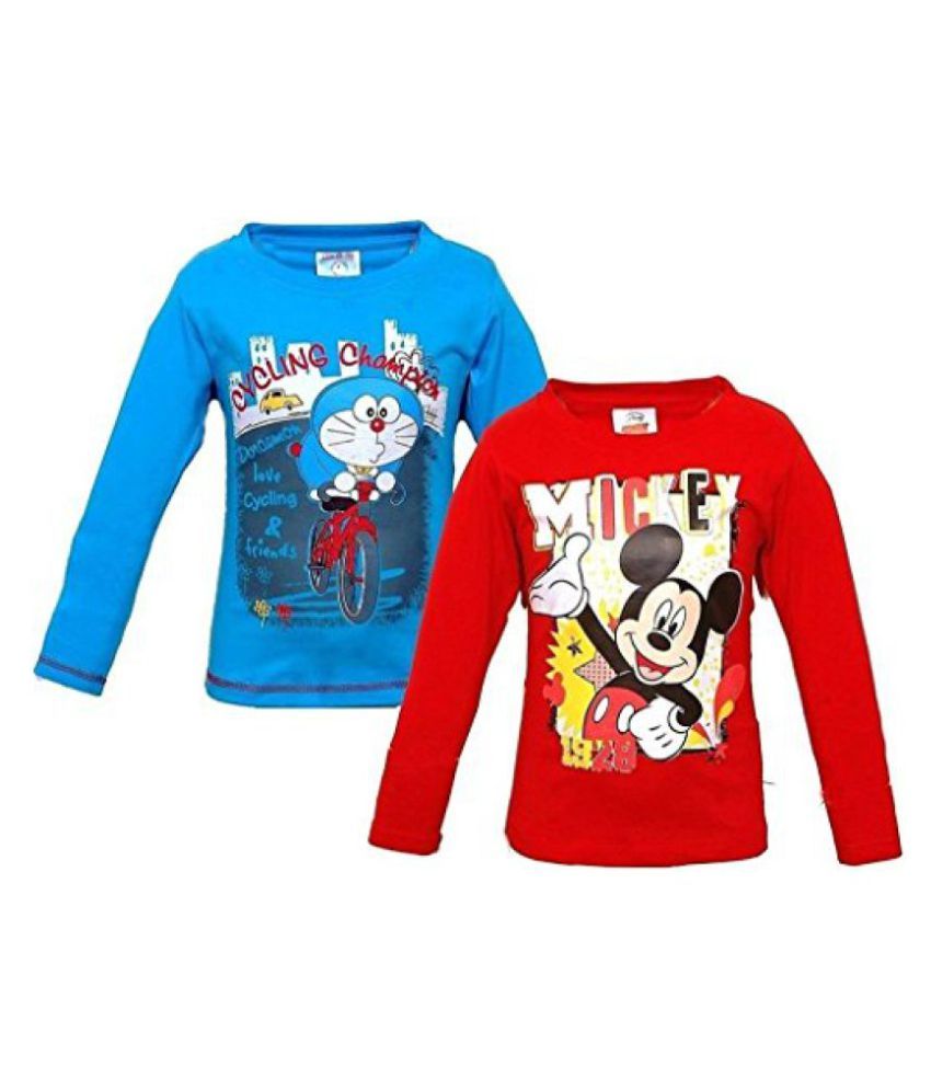 Vbirds Boys Full Sleeve TShirts For Kids Pack Of 2 Buy Vbirds Boys Full Sleeve TShirts For