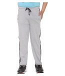 Vimal Jonney Pack of 1 Boys Cotton Blend Trackpant ( Silver )