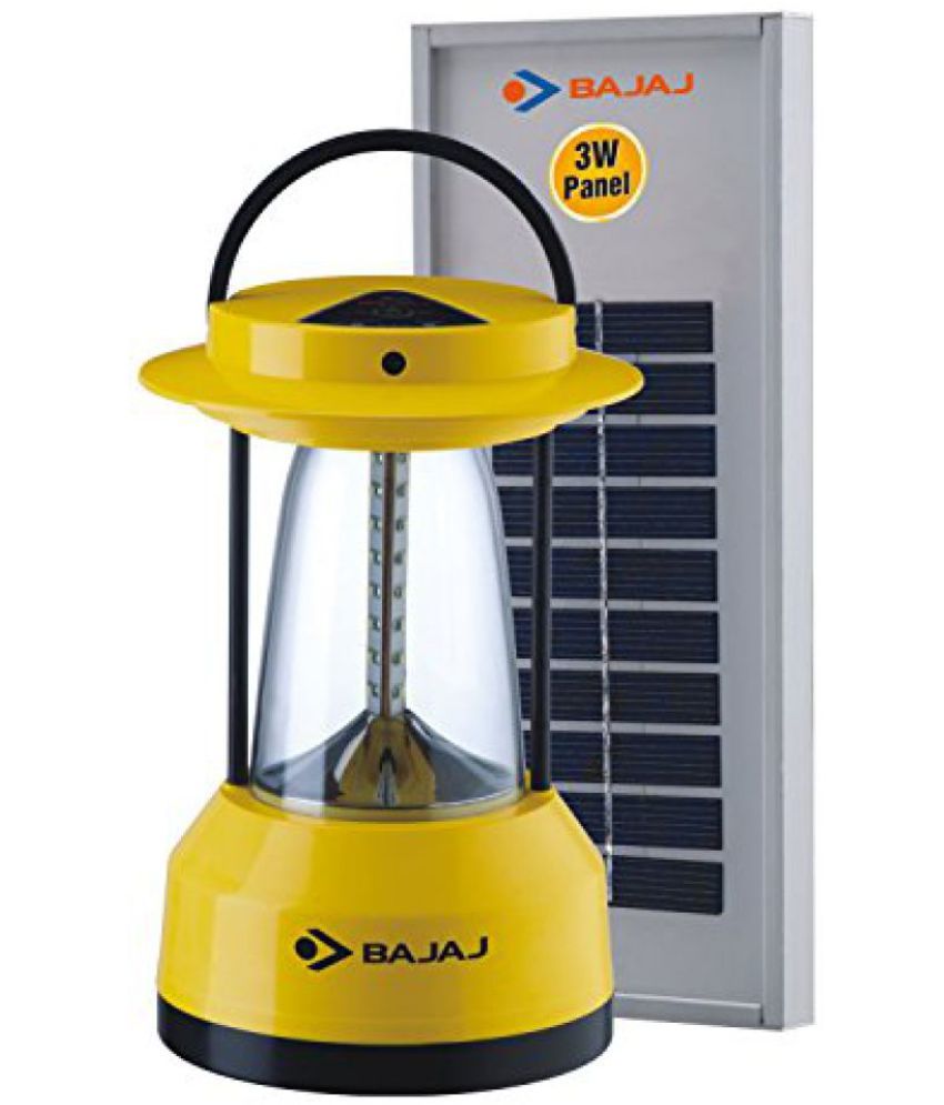 Bajaj Asha Solar LED Emergency Light (Color May Vary)