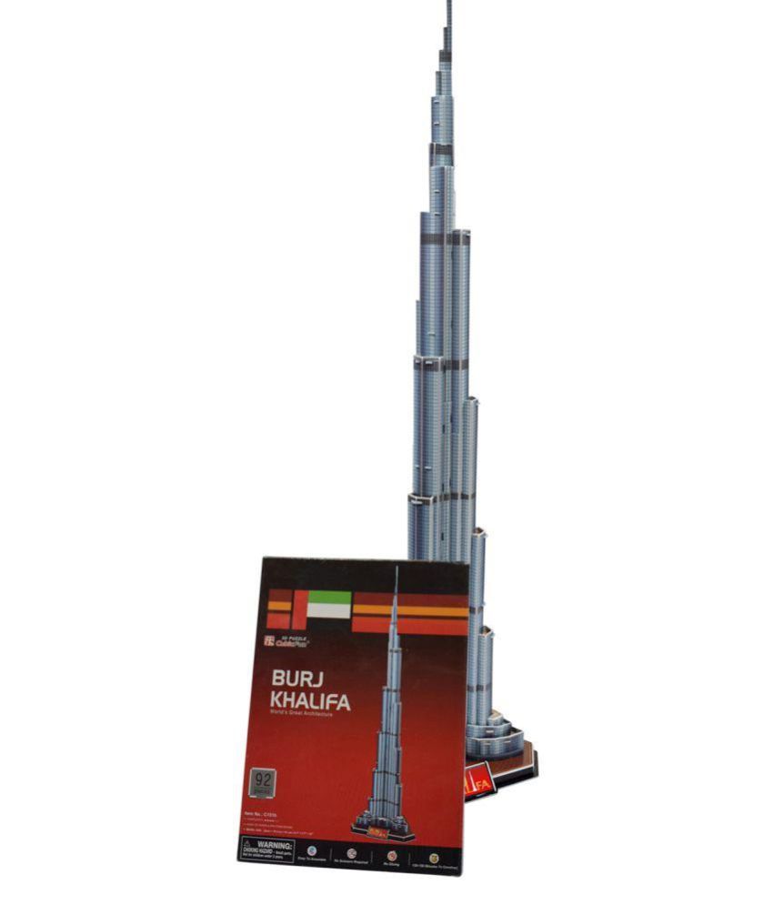 Asian Hobby Crafts 3D Puzzle World's Greatest Architecture Series Burj