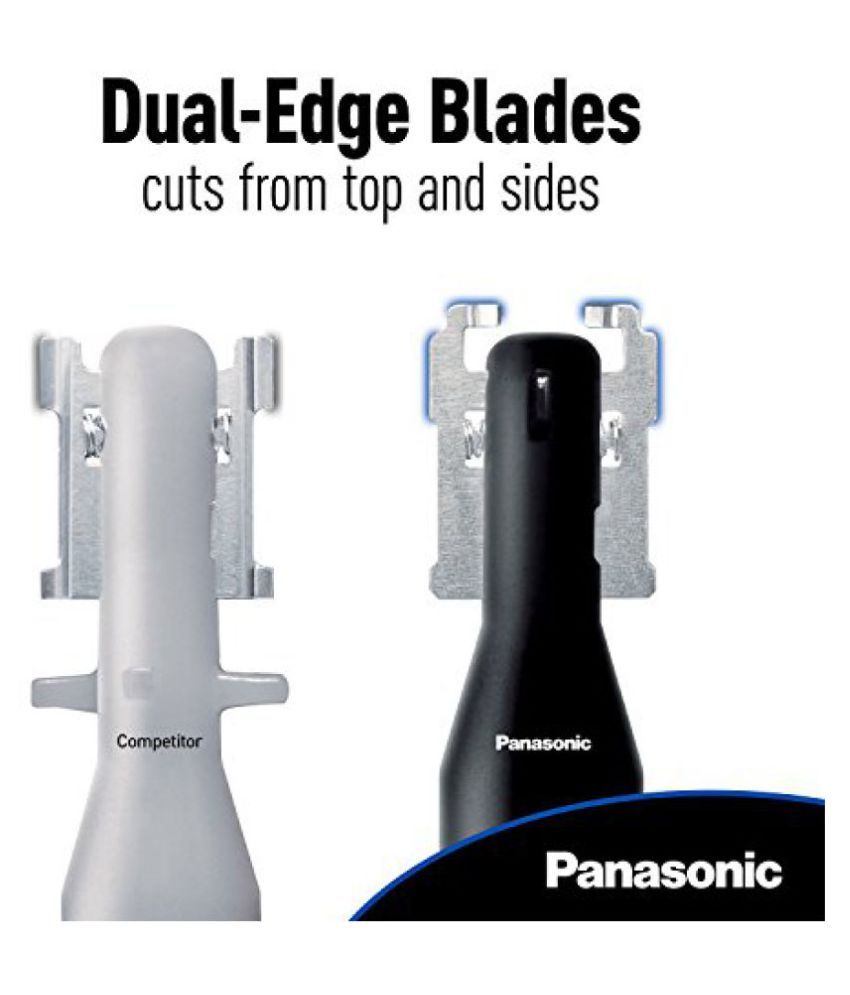 Panasonic Er Gn30 K Vortex Wet Dry Nose And Facial Hair Trimmer