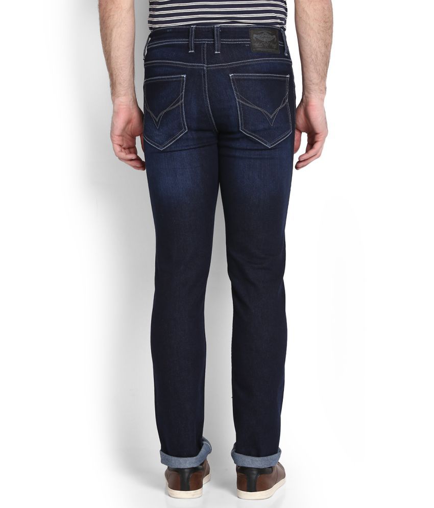 flying machine skinny men blue jeans