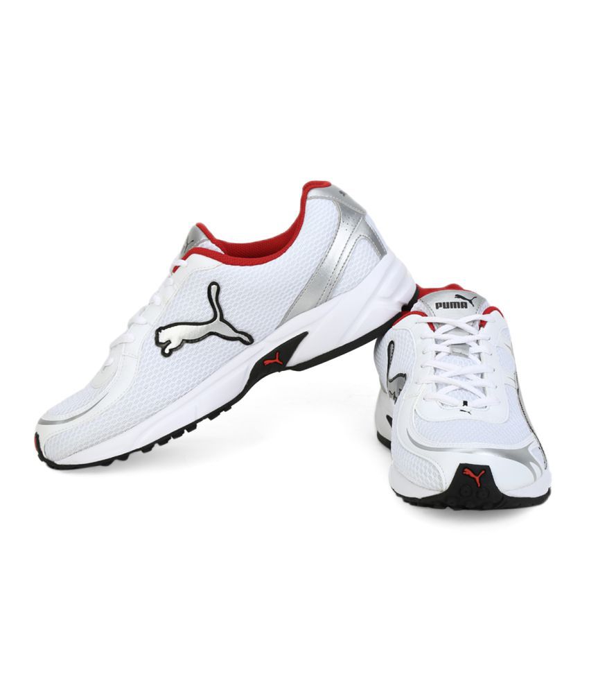 Puma CARLOS Ind. White Running Shoes 