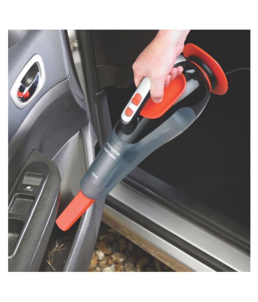 Black & Decker ADV1210 Dustbuster Automatic Car Vacuum Cleaner (Black and Orange) Price in India