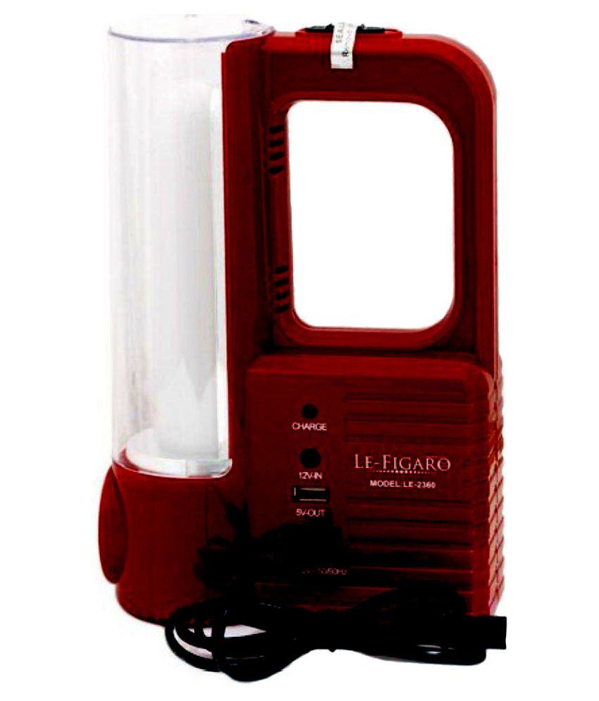 Le figaro 9W Emergency Light Red Buy Le figaro 9W Emergency Light Red