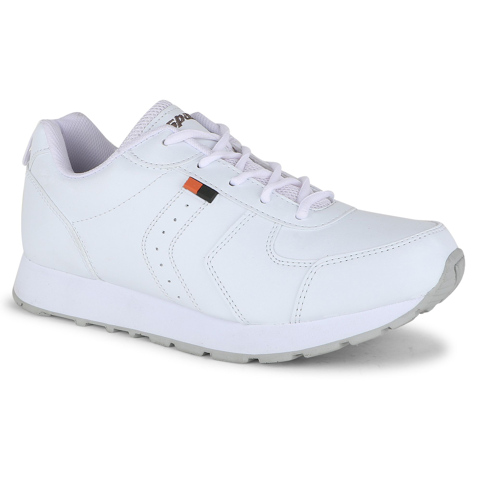 sparx white sports shoes