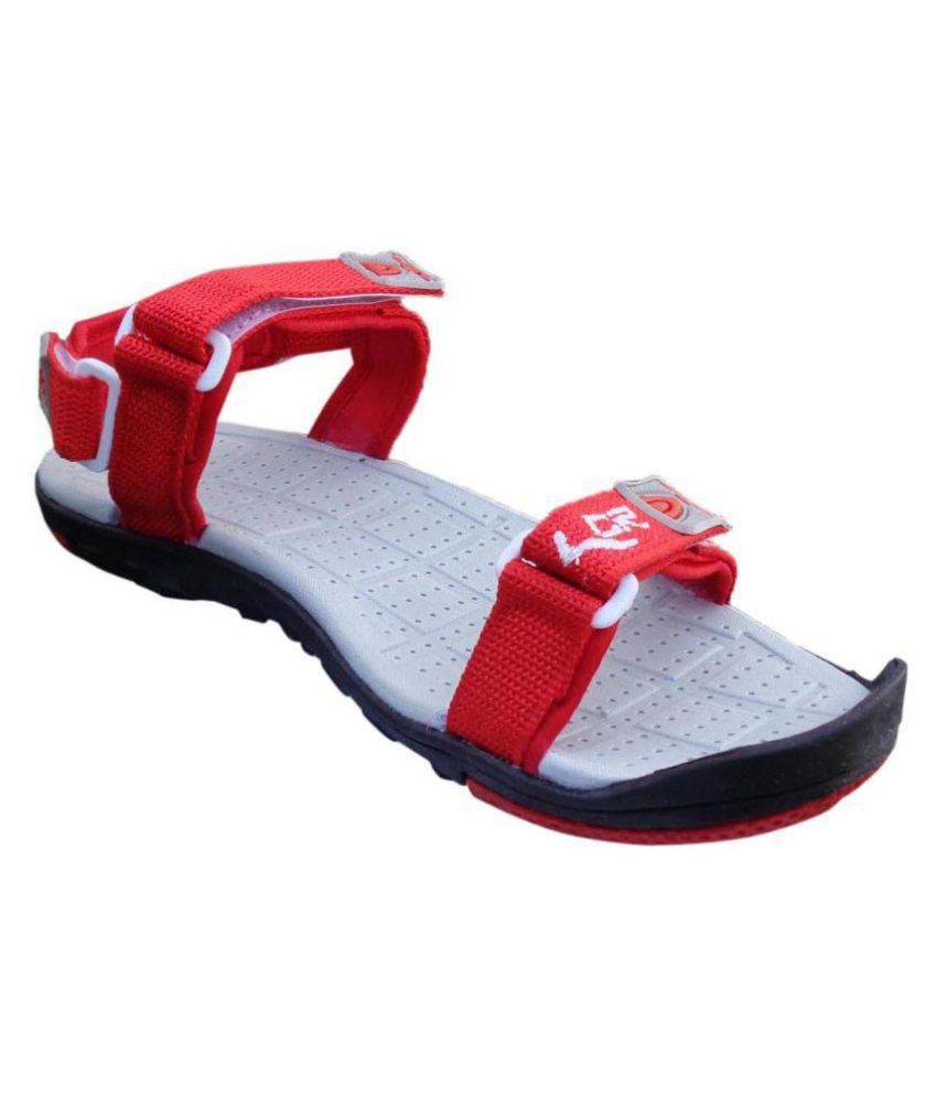Lancer Red Floater Sandals - Buy Lancer 