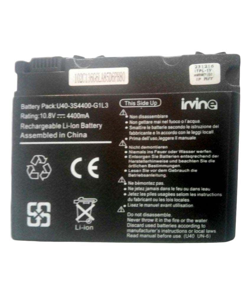 Irvine Laptop battery Compatible For Gateway BATTERY U403S4400G1L3